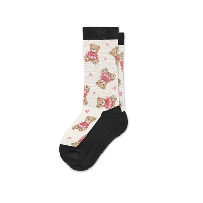 Sweetheart Bear EasyStretch™ Socks