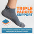 Ankle Compression Socks For swelling - Gray | Viasox