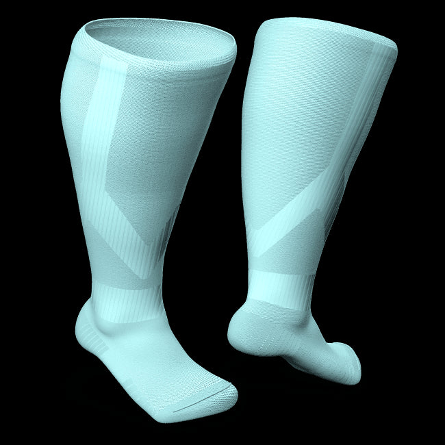Knee-high compression socks