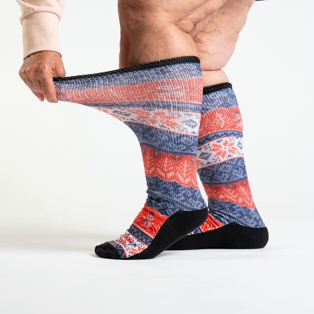 Sweater Weather Non-Binding Diabetic Socks