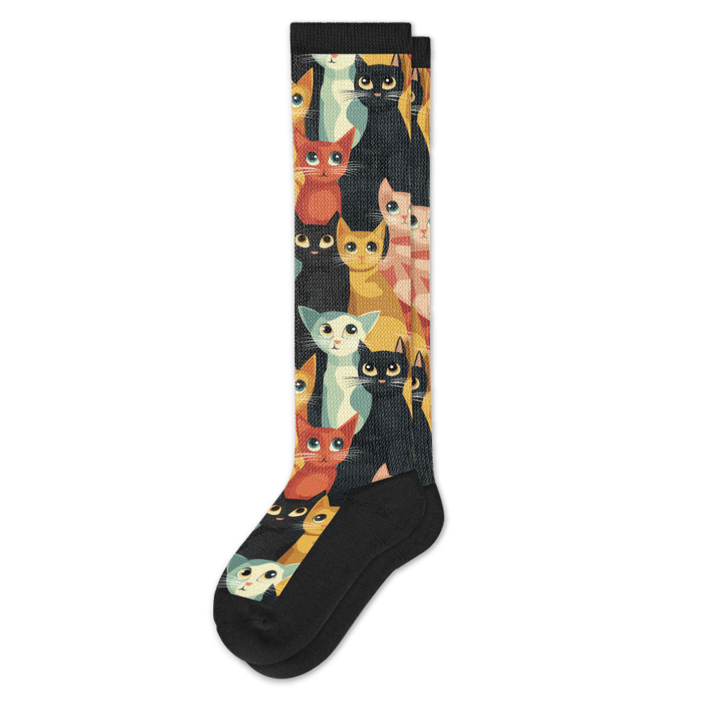 Viasox Whiskers EasyStretch Socks front view