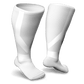 White compression socks