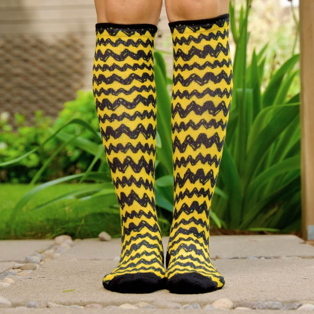 Charlie brown yellow socks