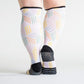 Pastel compression socks for diabetics