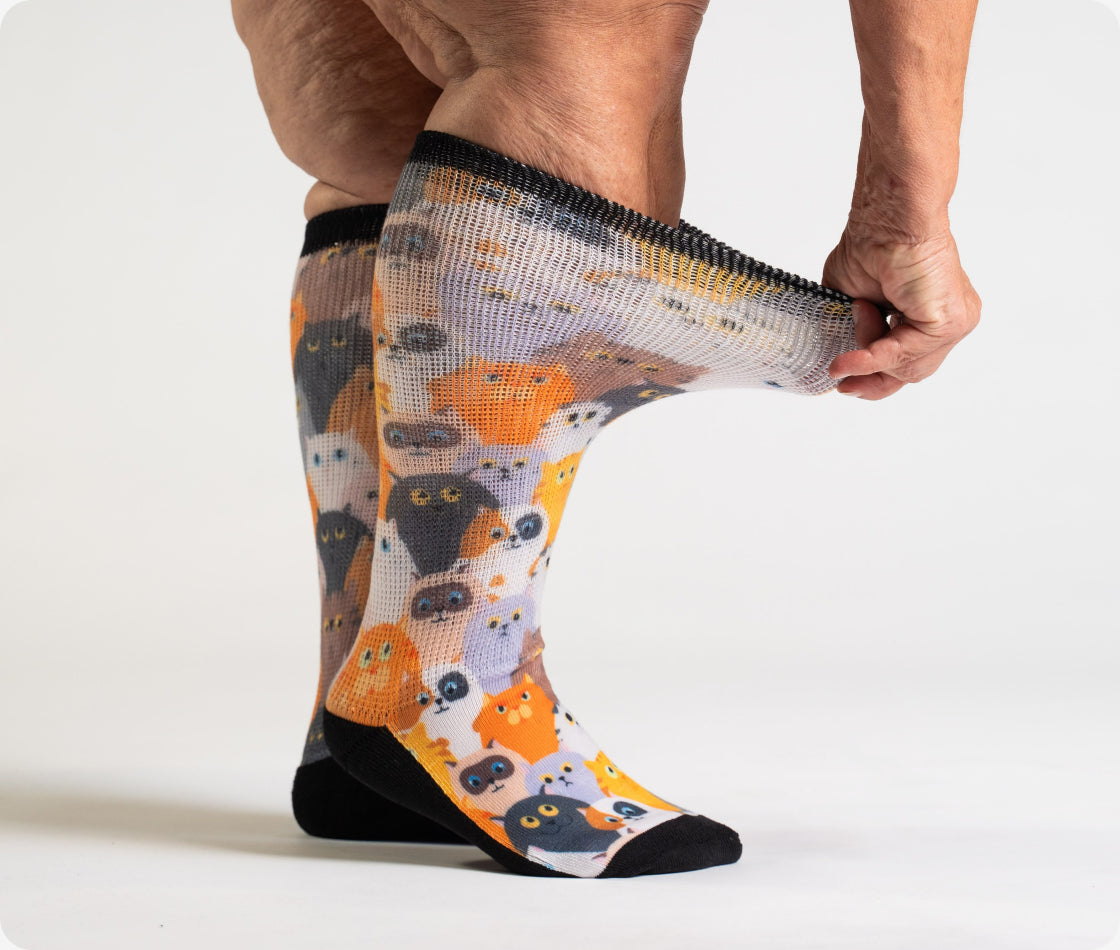 Stock the Socks They Don't Want to Take Off.