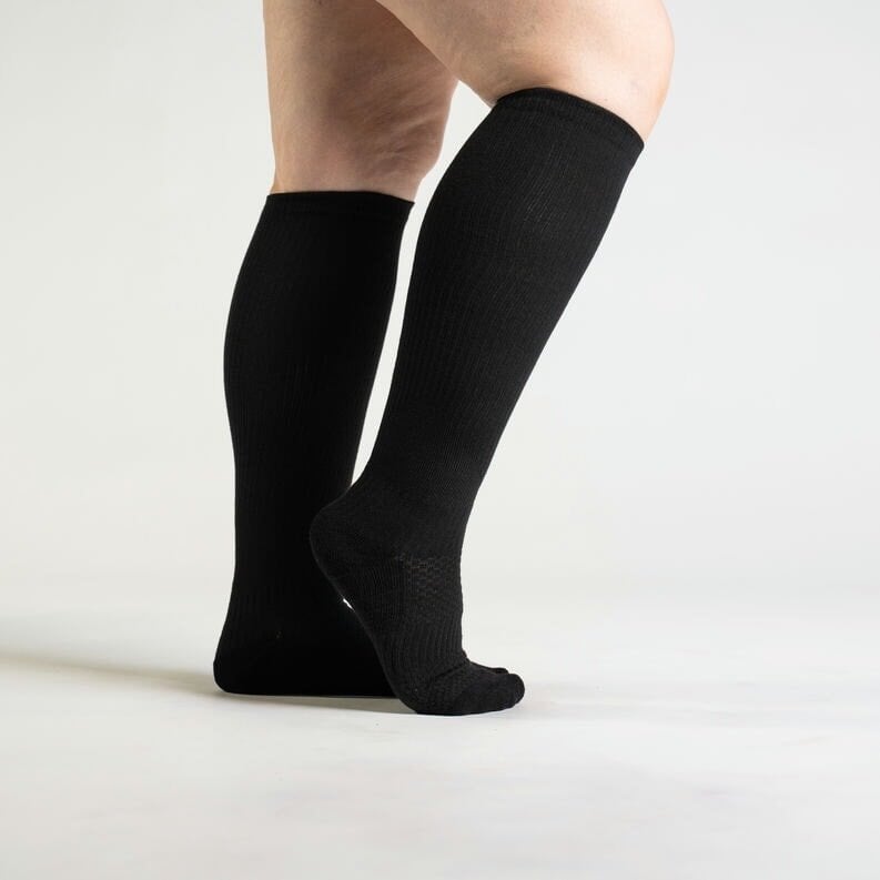 Black Compression Socks | Viasox