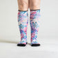 Butterfly compression socks