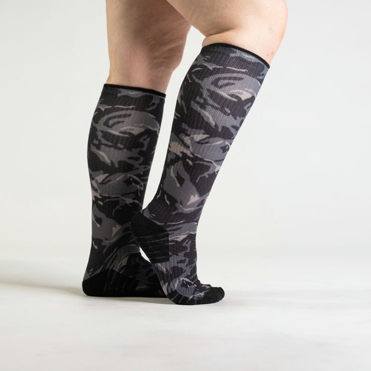 Camo compression socks