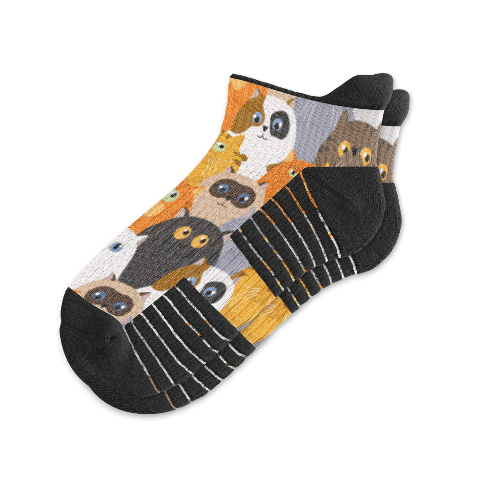 Cats ankle compression socks