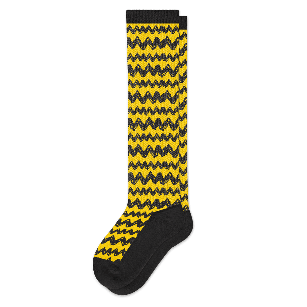 Charlie brown yellow socks