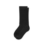 Crew Black EasyStretch Socks