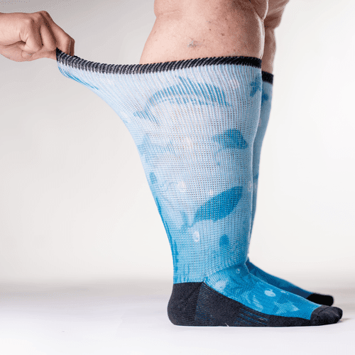 Stretchy deep sea socks