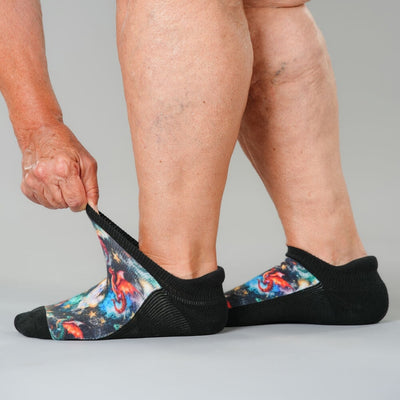 Dragon Galaxy Ankle Socks