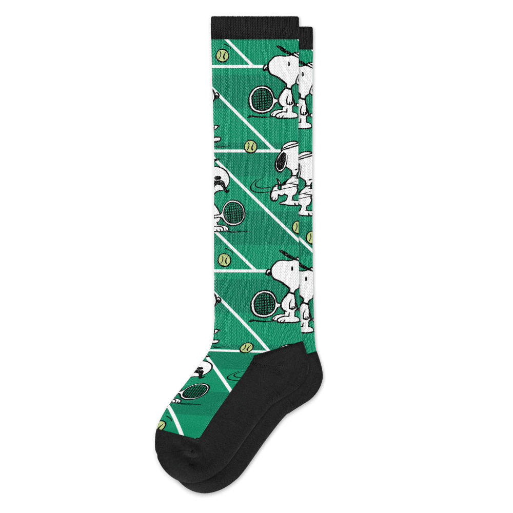 snoopy tennis socks
