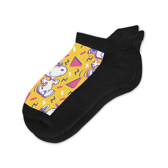 Peanuts snoopy happy dance ankle socks