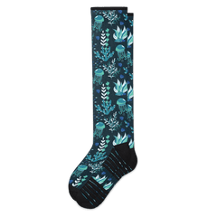Jellyfish Blues Compression Socks
