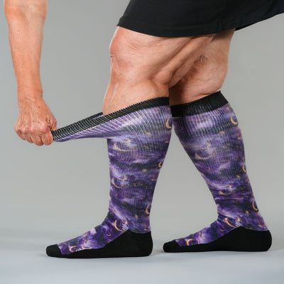 Lavender Night EasyStretch™ Socks