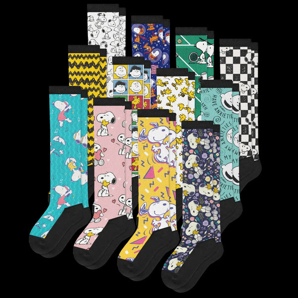 Peanuts diabetic socks 12-pack