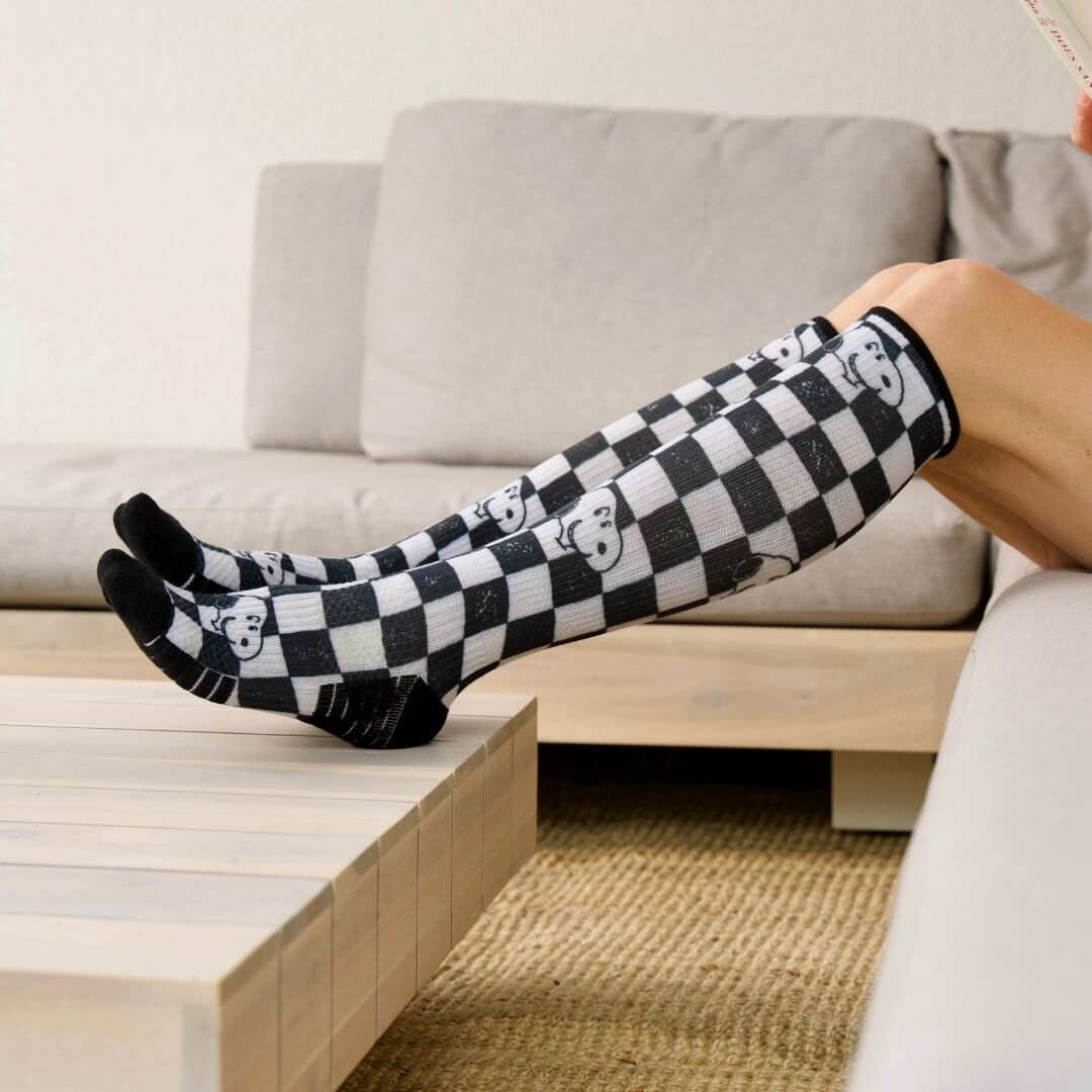 Snoopy compression socks for women & men