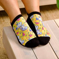 Peanuts snoopy happy dance diabetic ankle socks