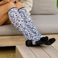 Snoopy compression socks