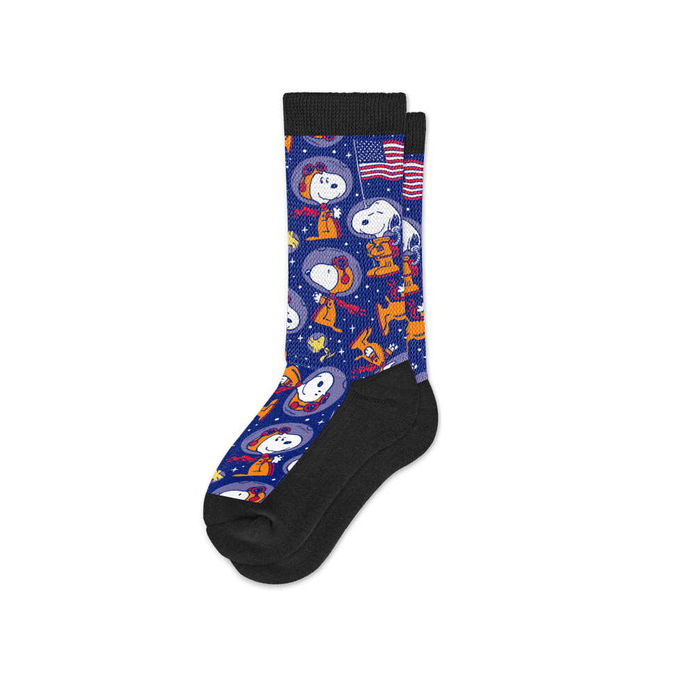 Snoopy and Woodstock crew socks