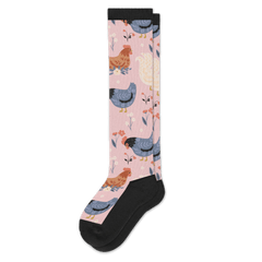 What The Cluck EasyStretch™ Socks