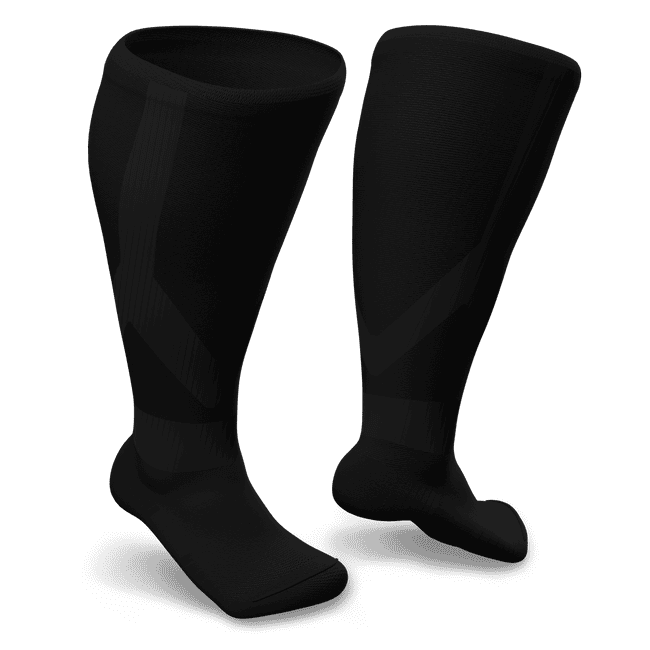 Black Compression Socks | Viasox