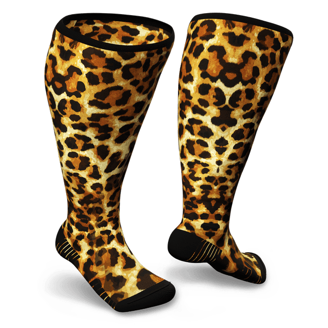 Cheetah socks