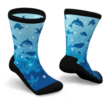 Sea life socks