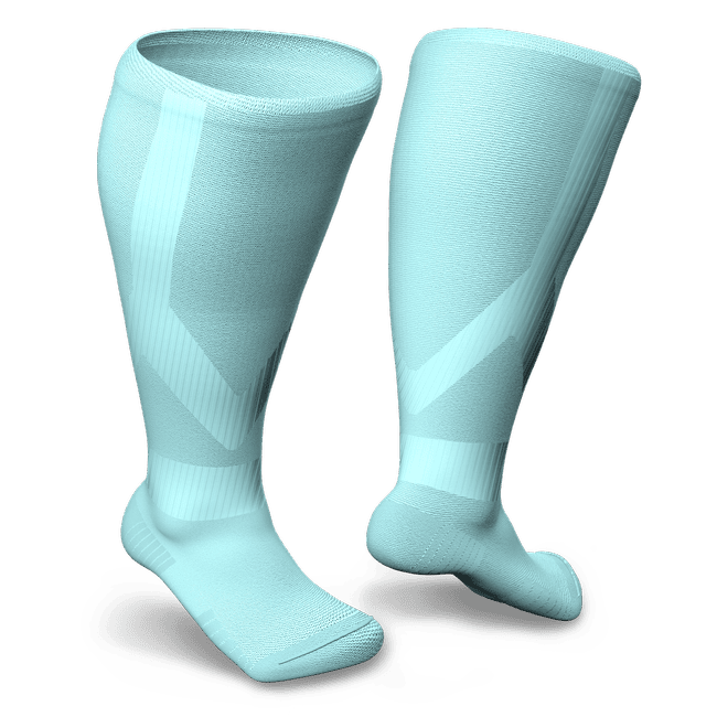 Knee-high compression socks