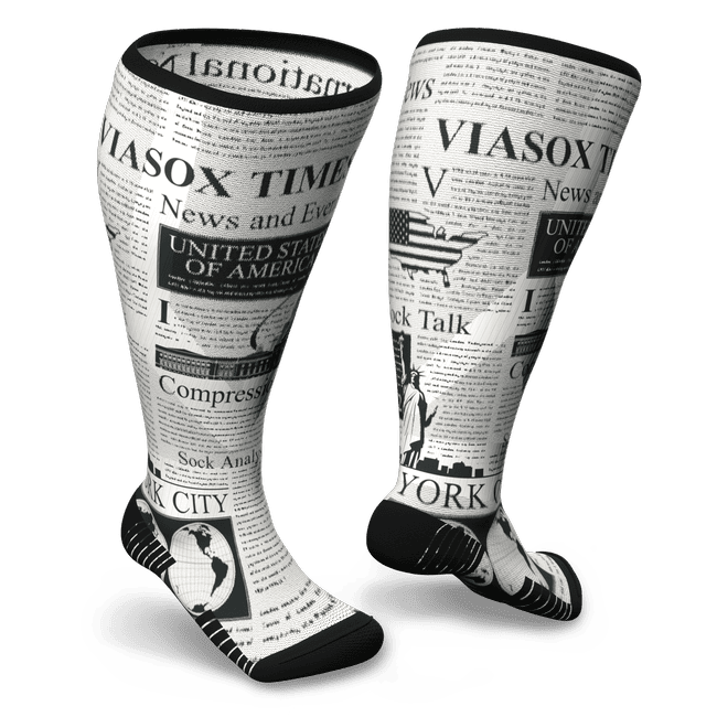 Newspaper socks
