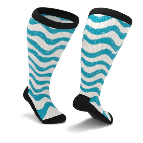Non-restrictive diabetic socks