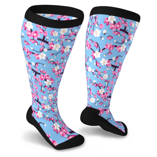 Cherry blossom socks